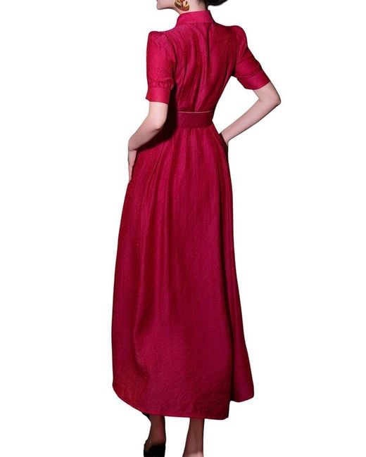 BRC By BURRYCO Red Midi Dress