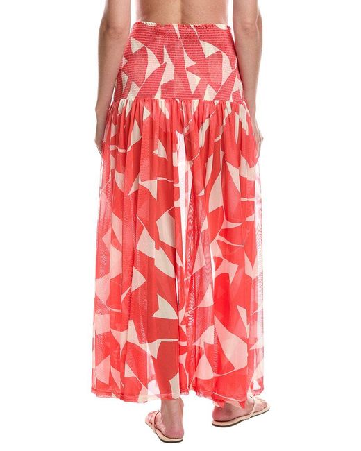 Hutch Red Rivi Cover-Up Skirt