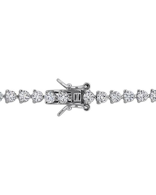 Rina Limor Purple 8.39 Ct. Tw. Lab-Grown And Sapphire Graduated Tennis Bracelet
