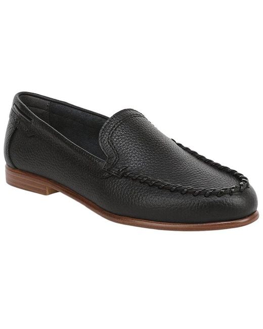 Franco Sarto Black Dnu L-Maude Leather Loafer
