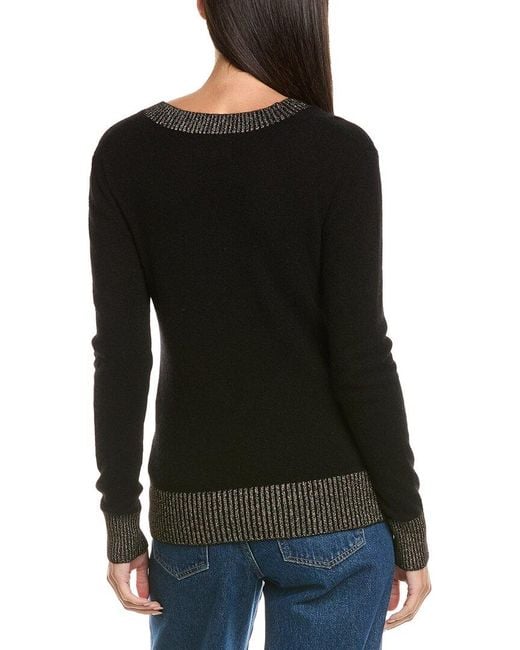 Maison Heritage Black Zephana Cashmere Sweater