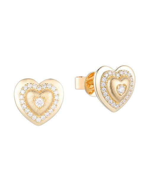 Gregg Ruth Metallic 14K 0.22 Ct. Tw. Diamond Earring