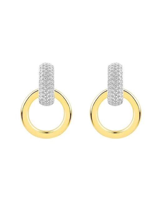 Gabi Rielle Metallic 14K Over Cz Stackable Earring
