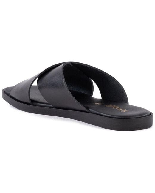 Seychelles Blue Chai Leather Slide