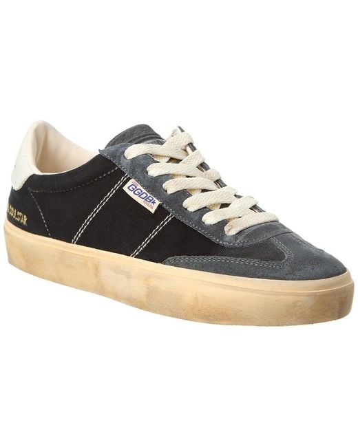 Golden Goose Deluxe Brand Gray Soul-star Velvet & Suede Sneaker