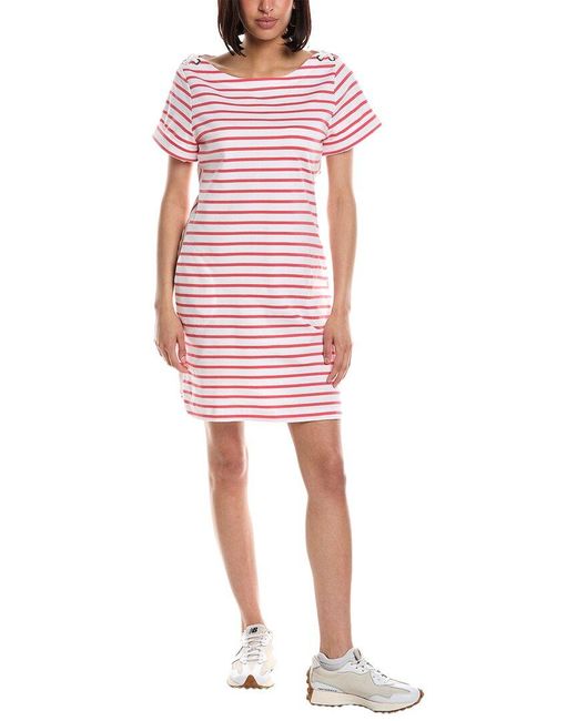 Tommy Bahama Red Jovanna Stripe Mini Dress