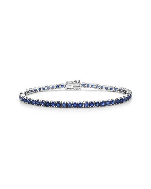 Forever Creations USA Inc. Blue Forever Creations 14K 6.90 Ct. Tw. Sapphire Bracelet