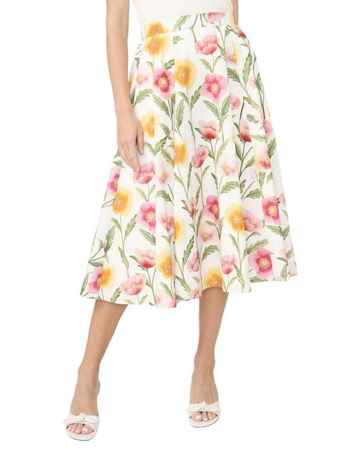 Ted Baker White Ida Skirt