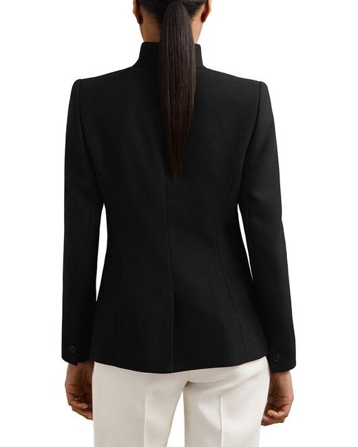 Reiss Black Manon Casual Jacket