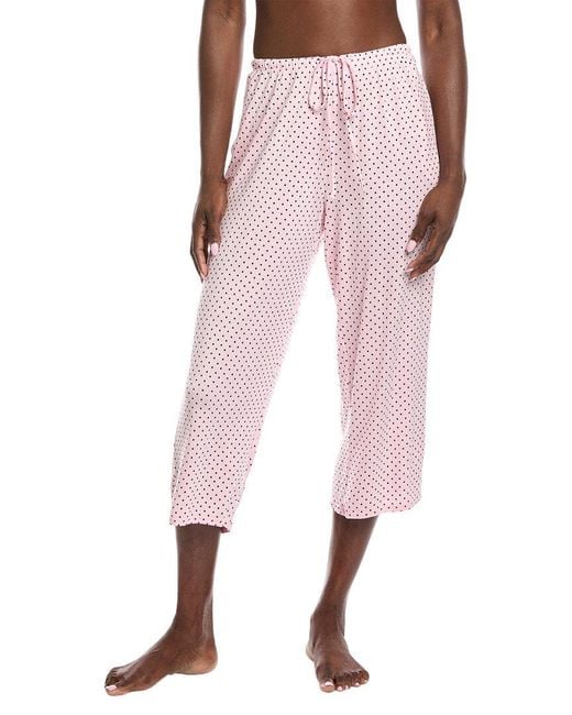 Ellen Tracy Pink Cropped Pant