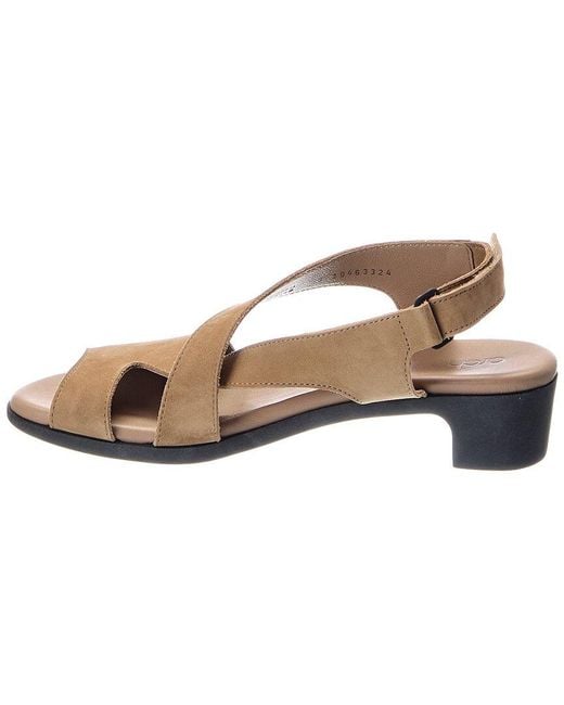 Arche Metallic Kisbye Leather Sandal
