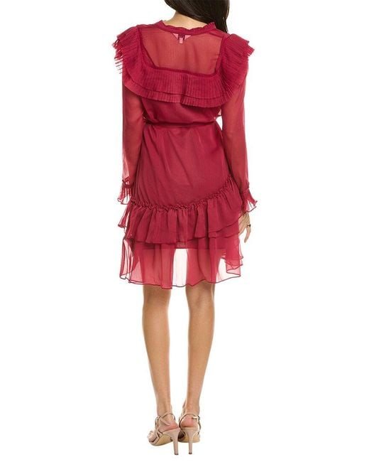 Ted Baker Red Anastai Mini Dress