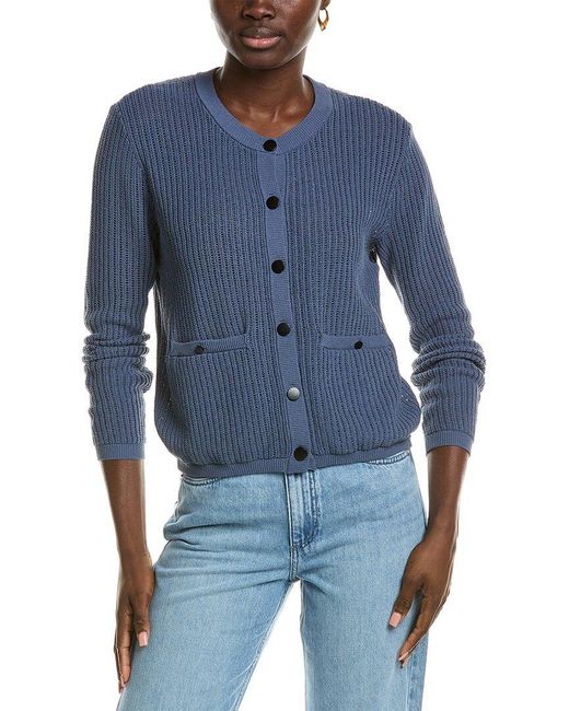 Rag & Bone Blue Vivi Knit Cardigan