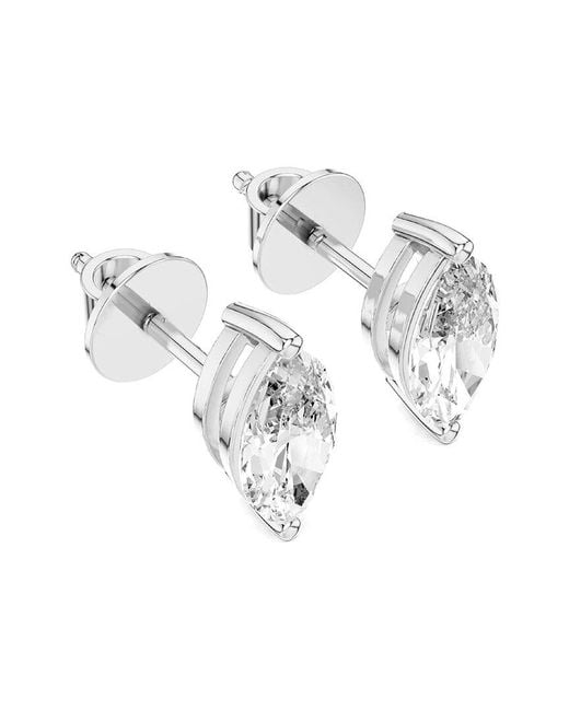 Amairah White 14k 1.50 Ct. Tw. Lab-grown Diamond Stud Earrings