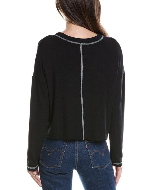 Michael Stars Black Noah Cardigan