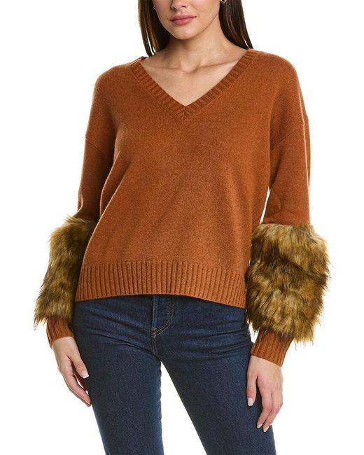 NAADAM Brown Wool & Cashmere-blend Sweater