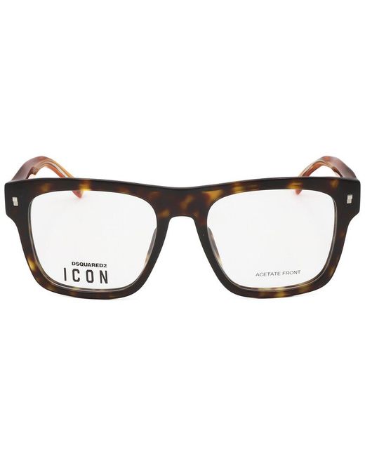 DSquared² Brown 52Mm Optical Frames for men