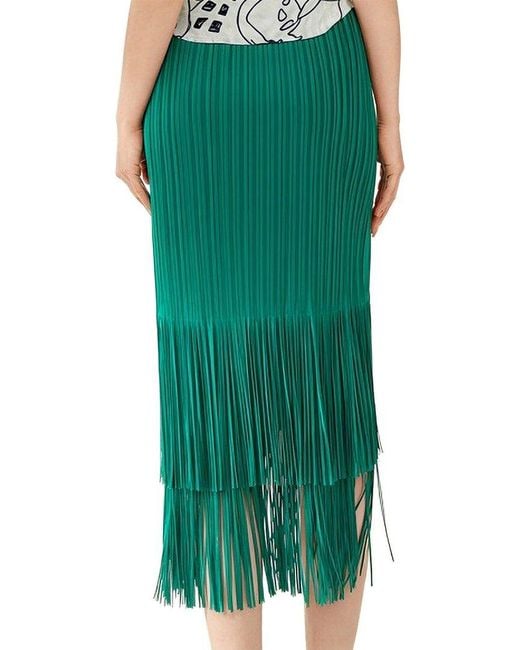 Linda Charm Green Skirt