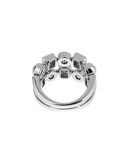 BVLGARI White 18K 0.50 Ct. Tw. Diamond Lucea Ring (Authentic Pre-Owned)