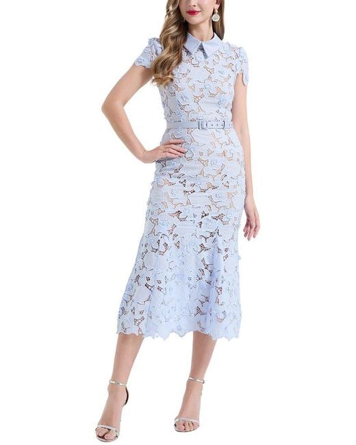 Kaimilan Blue Midi Dress