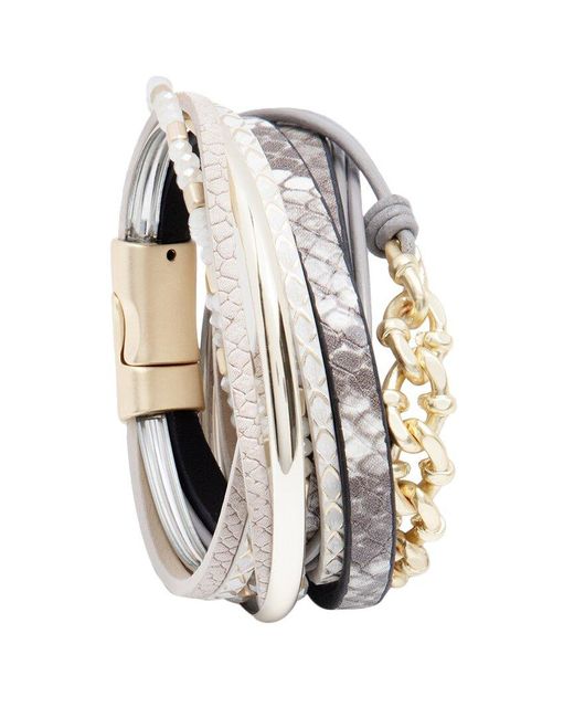 Saachi White Bracelet