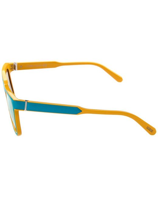 Loewe Yellow Lw40004I 56Mm Sunglasses