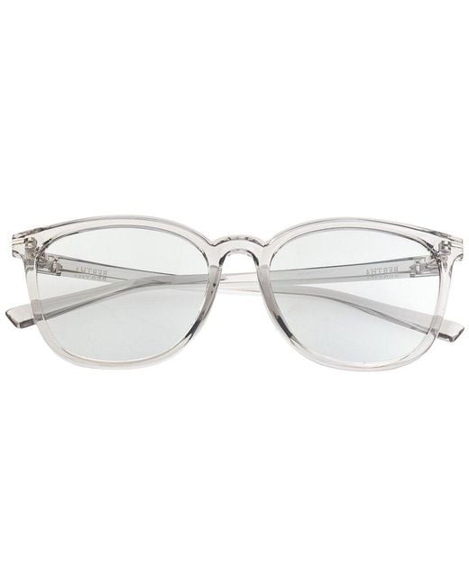 Bertha White Piper 58mm Polarized Sunglasses