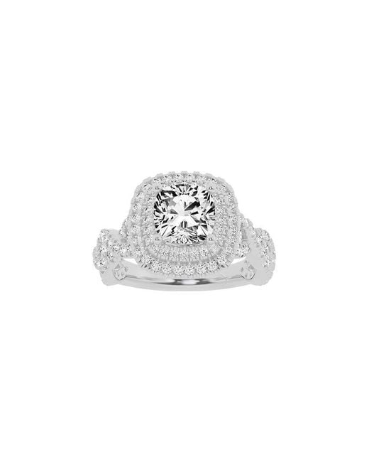 Lab Grown Diamonds White 14K 3.00 Ct. Tw. Lab-Grown Diamond Ring