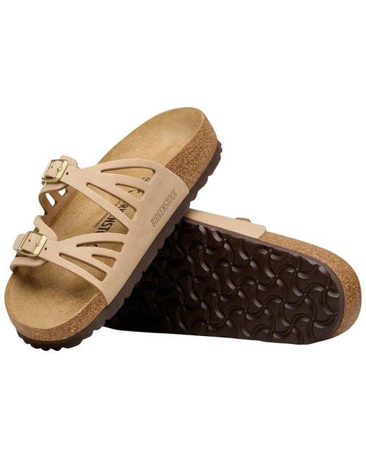 Birkenstock Brown Granada Leather Sandal