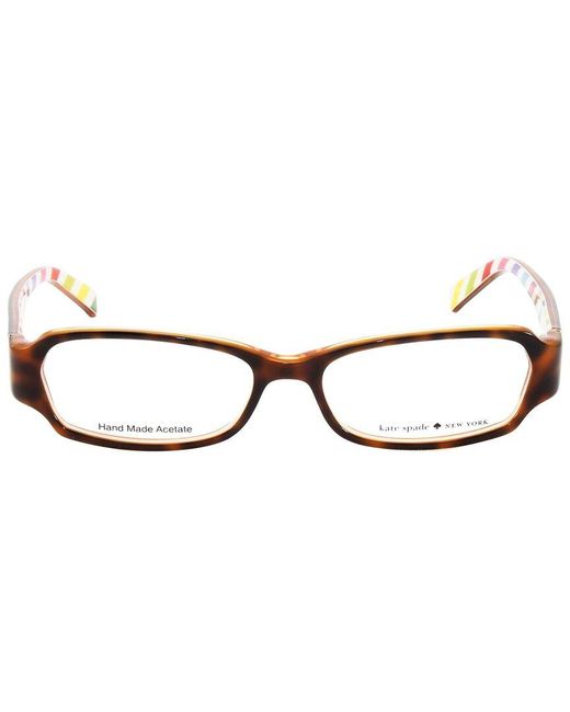 Kate Spade White Gene 51Mm Optical Frames