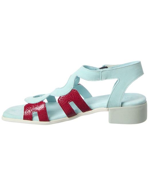 Arche Blue Tinoha Leather Sandal
