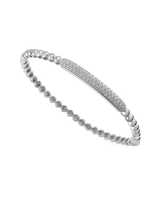 Sabrina Designs Metallic 14K 0.75 Ct. Tw. Diamond Bangle Bracelet