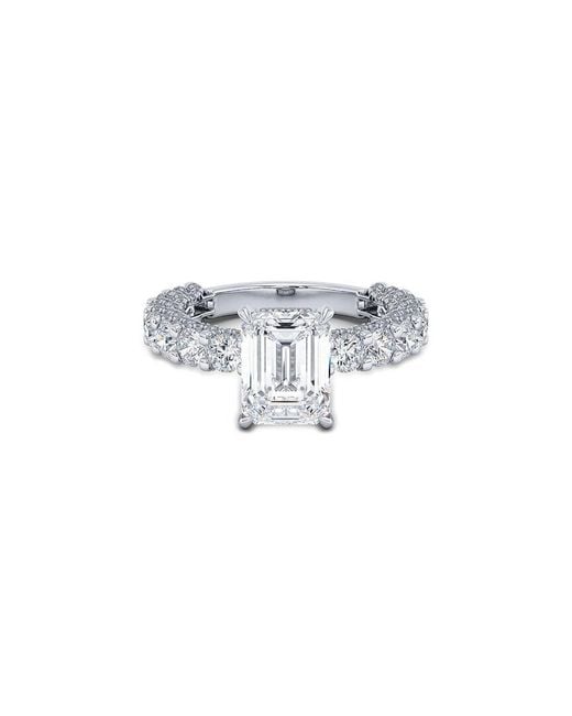 Lab Grown Diamonds White 14K 3.00 Ct. Tw. Lab-Grown Diamond Ring