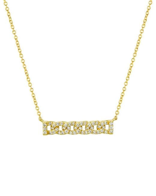 Le Vian Metallic Le Vian 14K 0.57 Ct. Tw. Diamond Adjustable Necklace