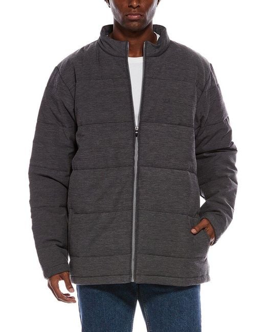 Travis Mathew Gray Climate Drop Jacket for men