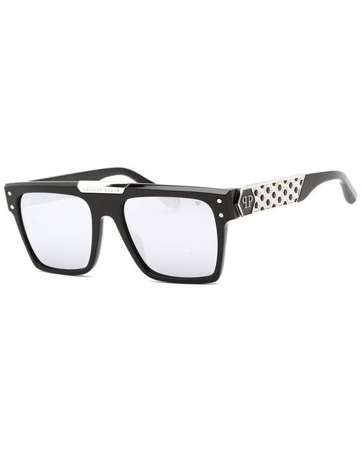 Philipp Plein Black 55mm Sunglasses