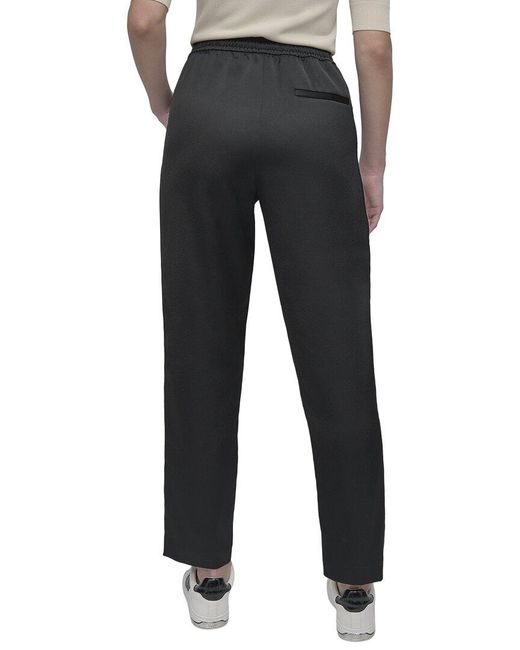 DKNY Black Pull On Side Stitch Pant