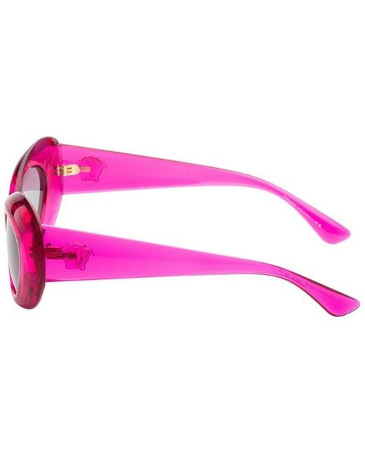 Versace Pink Ve4456u 52mm Sunglasses