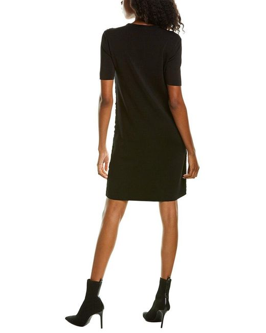 Tory Burch Black Sequin Shift Dress