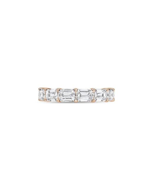 Diana M White 14K Rose 3.00 Ct. Tw. Lab-Grown Diamond Ring