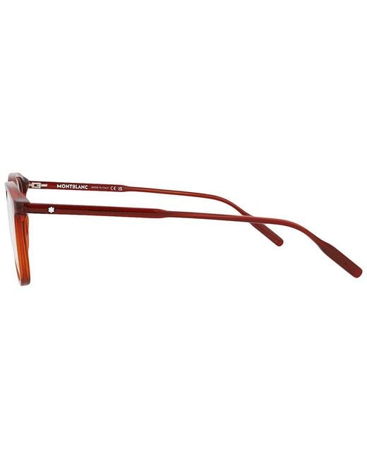 Montblanc Brown Mb0085O 52Mm Optical Frames for men