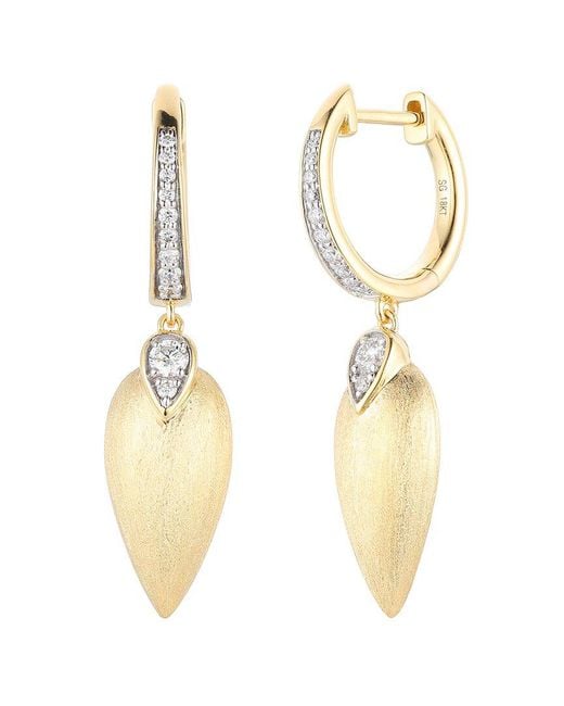 Gregg Ruth Metallic 18K 0.26 Ct. Tw. Diamond Earring