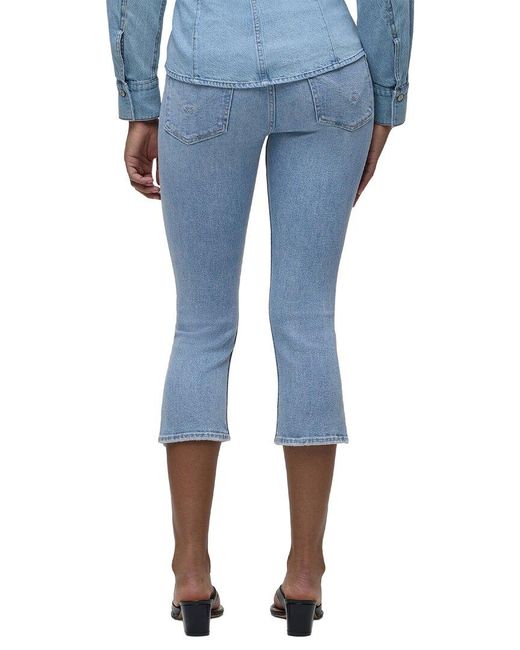 Hudson Blue Capri Straight Jean