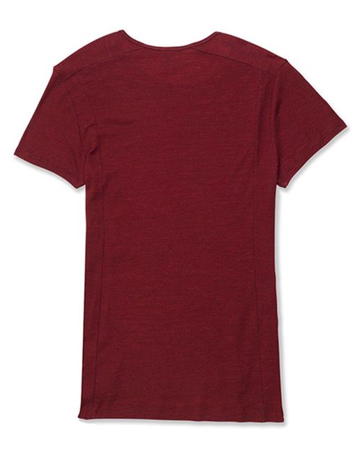 Athletic Propulsion Labs Red Athletic Propulsion Labs The Perfect Wool Blended T-shirt for men