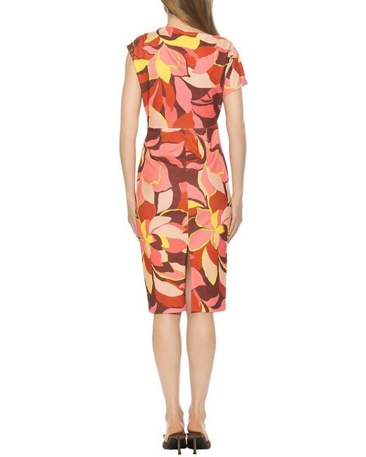 Alexia Admor Red Althea Sheath Dress