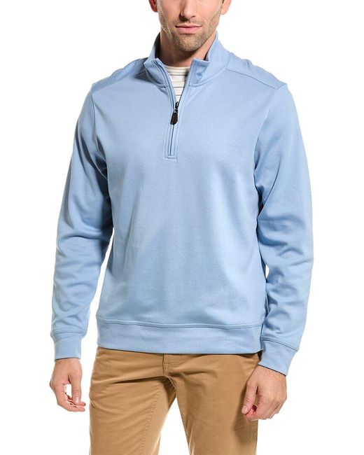 Tommy Bahama Martinique Half-zip Pullover in Blue for Men | Lyst