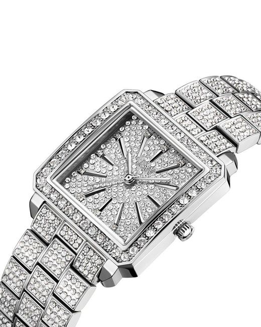 JBW Gray Square Diamond Watch