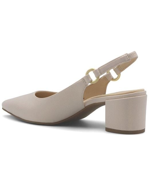 Adrienne Vittadini Metallic Firenze Pump