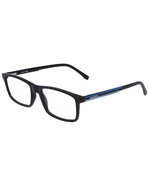 Lacoste Black 54Mm Optical Frames for men
