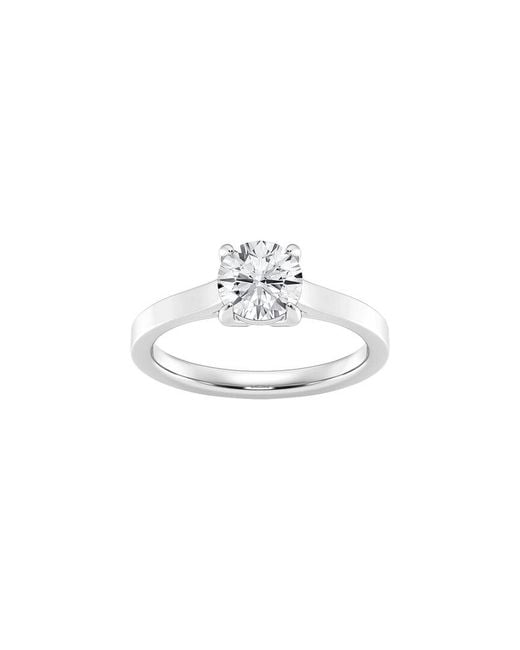 Lab Grown Diamonds White 14K 0.50 Ct. Tw. Lab-Grown Diamond Solitaire Engagement Ring